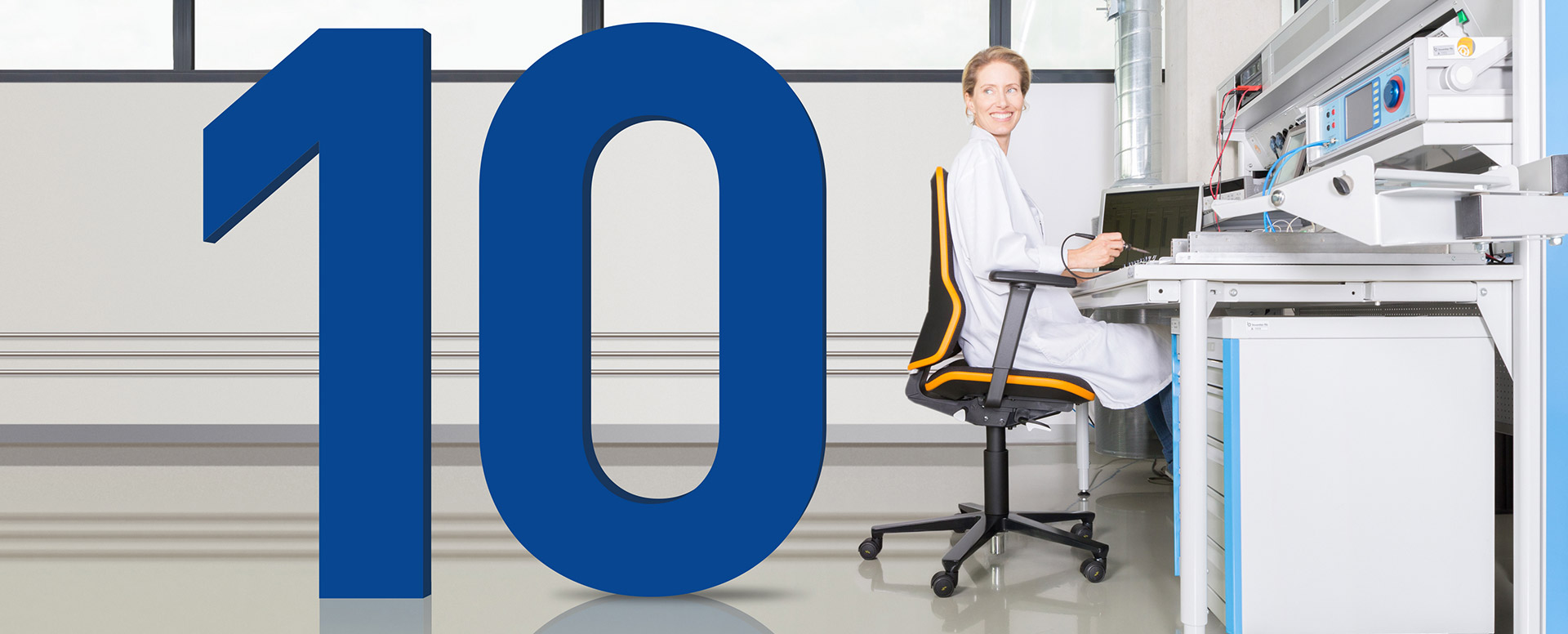 Bimos bietet 10 Jahre Garantie auf jeden Arbeitsstuhl
